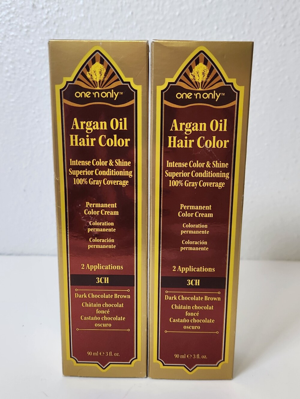 One 'n Only Argan Oil Hair Intense Color & Shine  Permanent Color Cream ( 2)